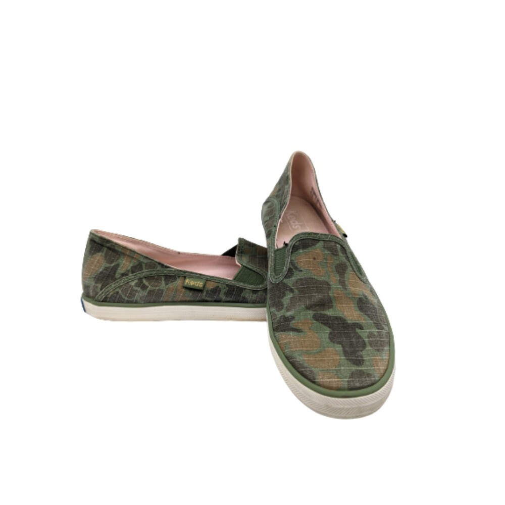 Keds Camo Slip On Shoes Size 6